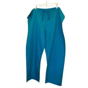 Crest Vtg Green Scrub Pants Sz XL St. Patrick’s Day AS IS